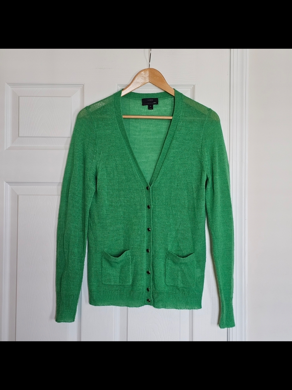 J. Crew Italian Spun Alpaca Blend Cardigan Size Medium